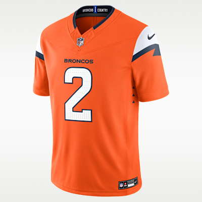 Bo Nix Denver Broncos Men's Nike Dri-FIT NFL Limited Jersey. Nike.com